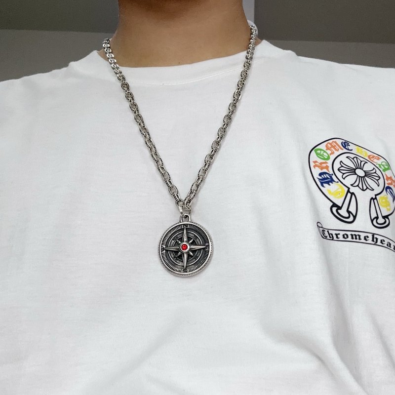 크롬하츠 빈티지 크로스 목걸이 001-243506