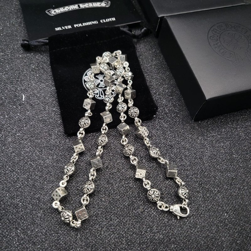 크롬하츠 빈티지 실버 목걸이 001-243530