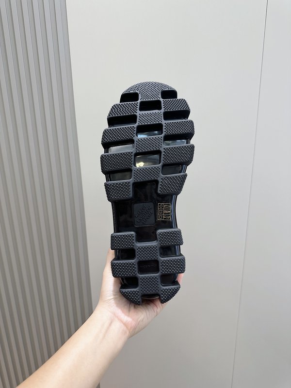 LV 체커 남성 스웨이드 부츠 001-243935