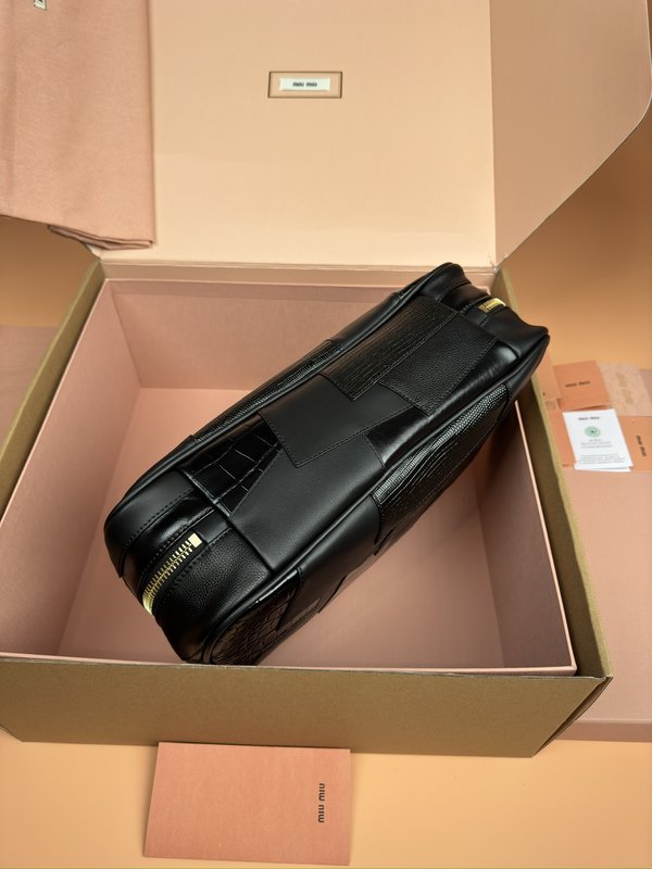 보우 파이딩 가죽 숄더백 001-245847
