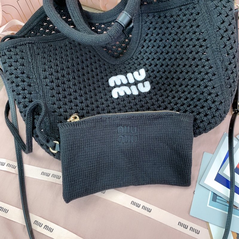 오픈 니트 토트백 스트랩 001-245950