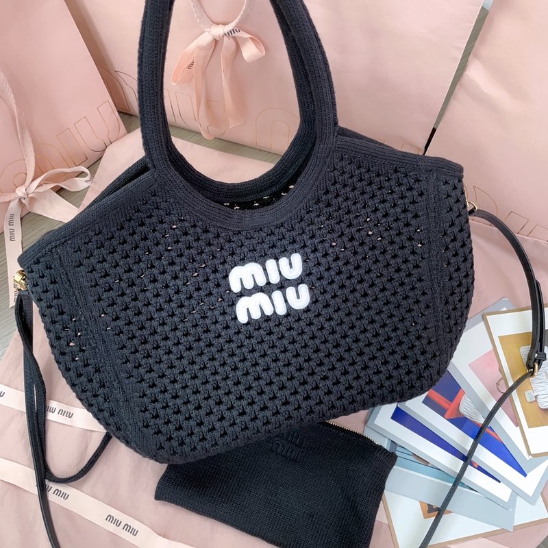오픈 니트 토트백 스트랩 001-245950