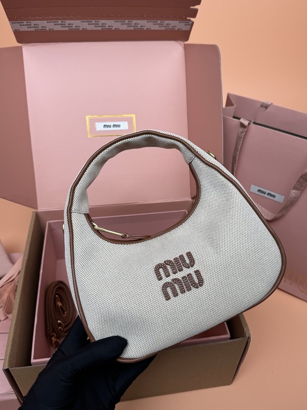 원더 캔버스 호보 핸드백 001-246048