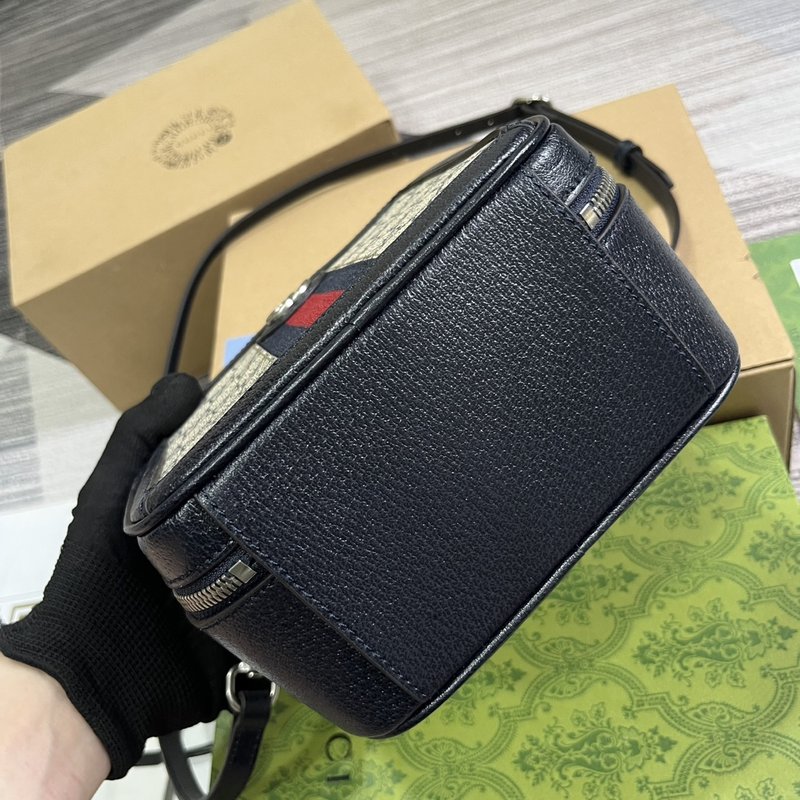 구찌 클래식 프린트 컬러블럭 여성 숄더백 001-246553
