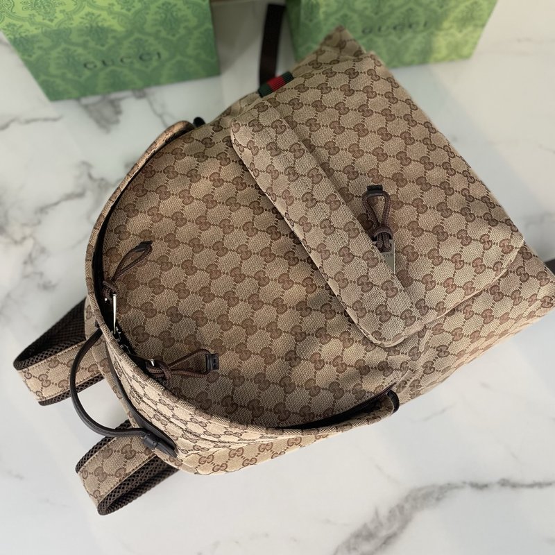 GG 캔버스 미디엄 백팩 001-246580