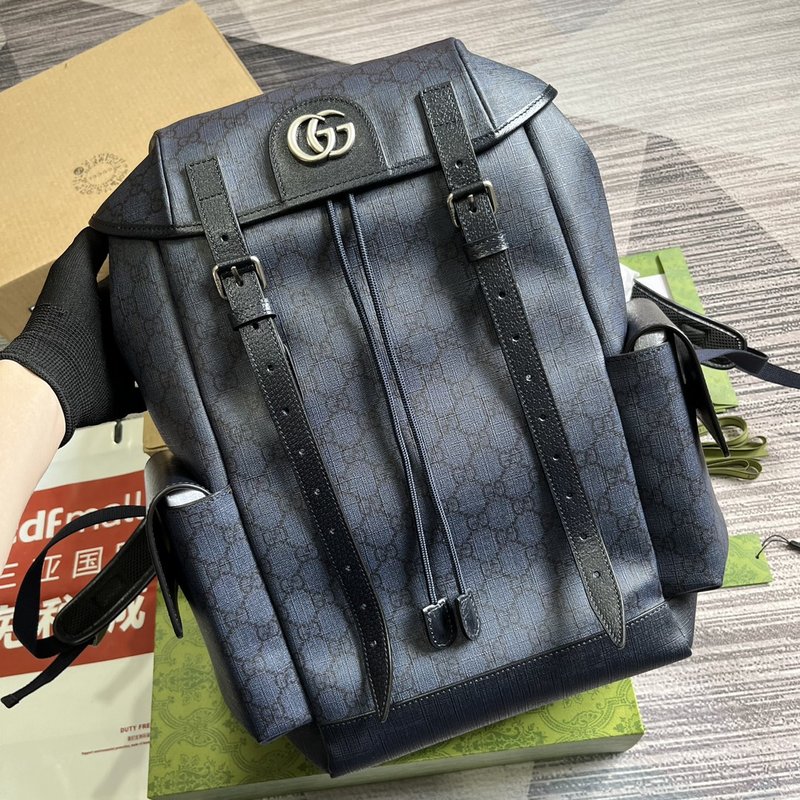 구찌 네이비 블루 백팩 001-247180