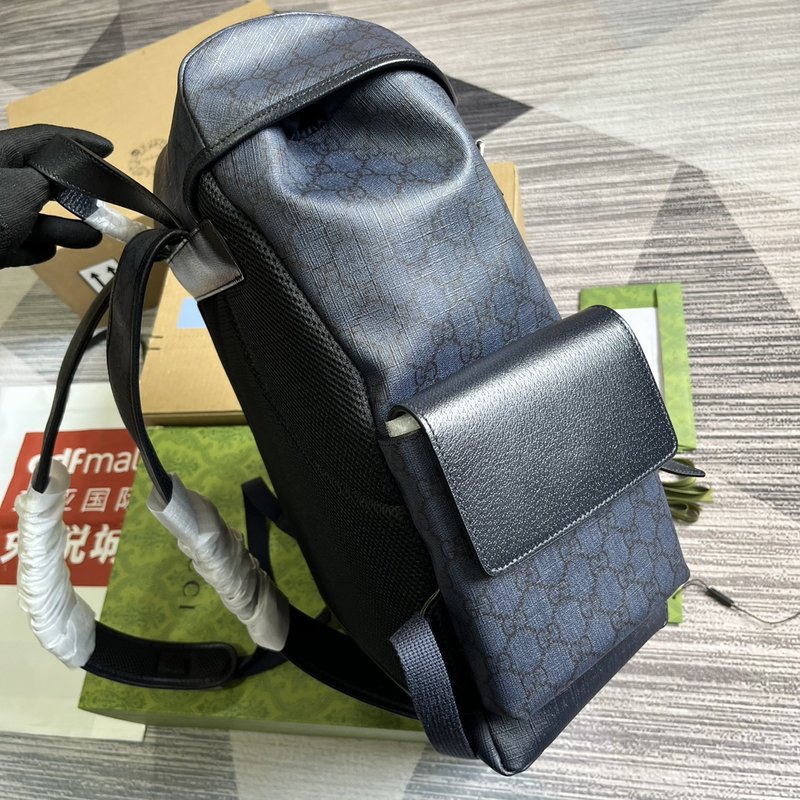 구찌 네이비 블루 백팩 001-247180