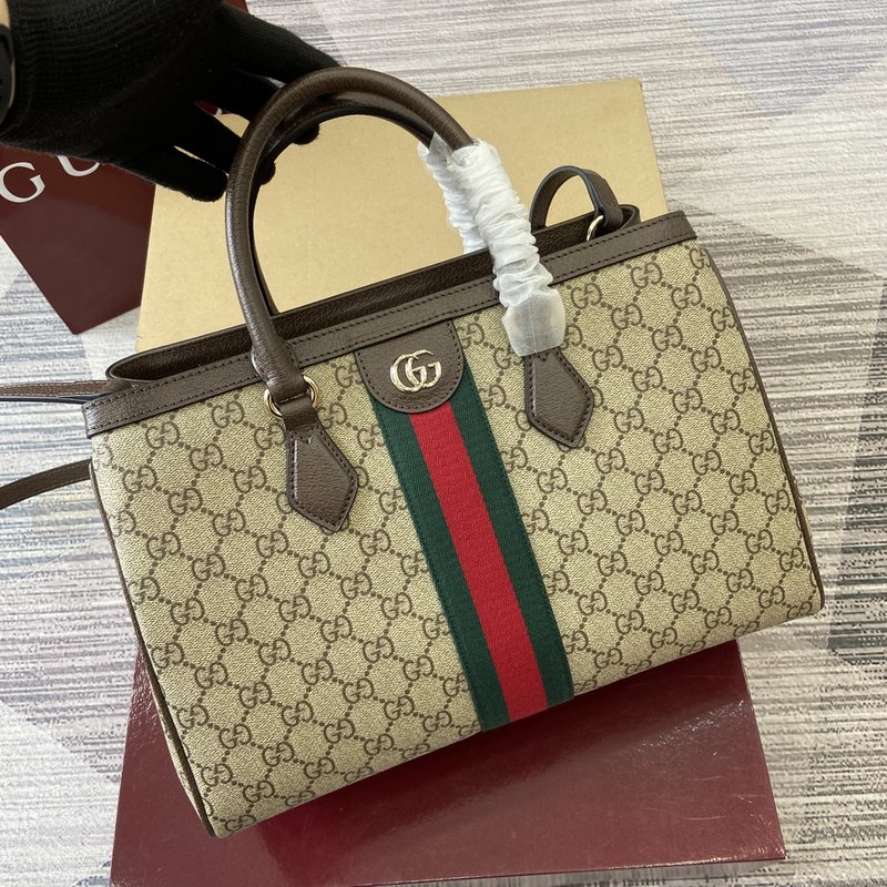 구찌 클래식 프린트 핸드백 001-247284