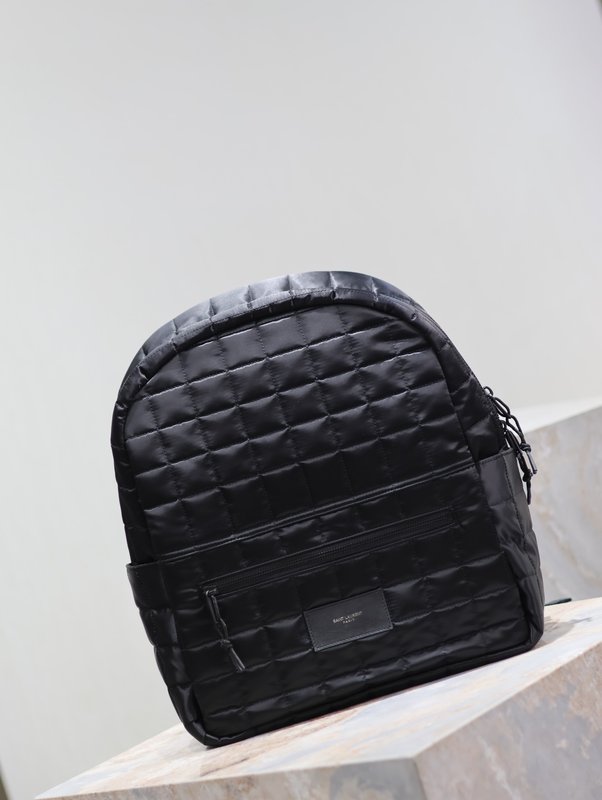 체크 나일론 대용량 숄더 핸드백 001-247503