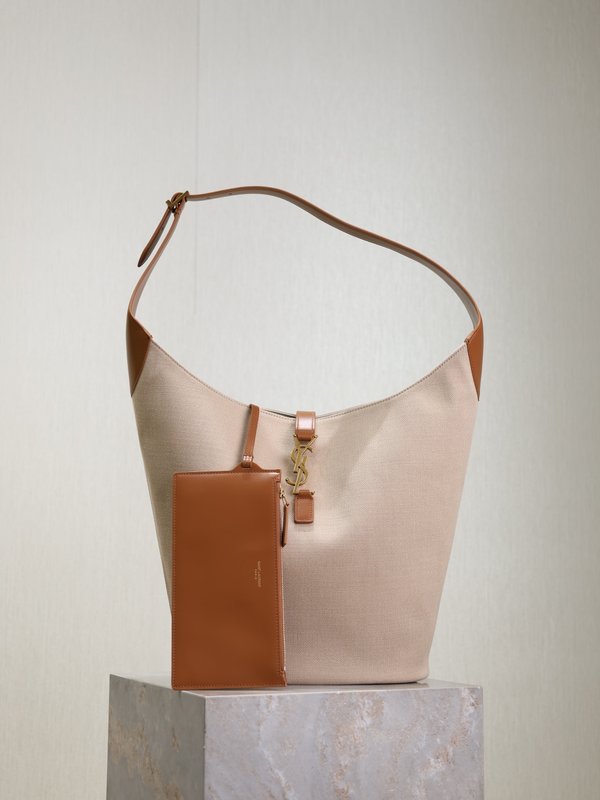 YSL 스타일 대형 버킷 숄더백 001-247507