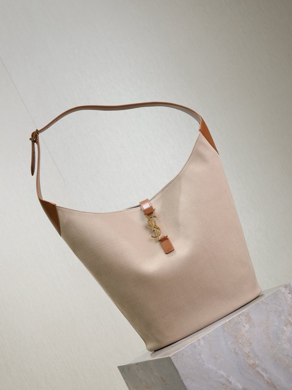 YSL 스타일 대형 버킷 숄더백 001-247507