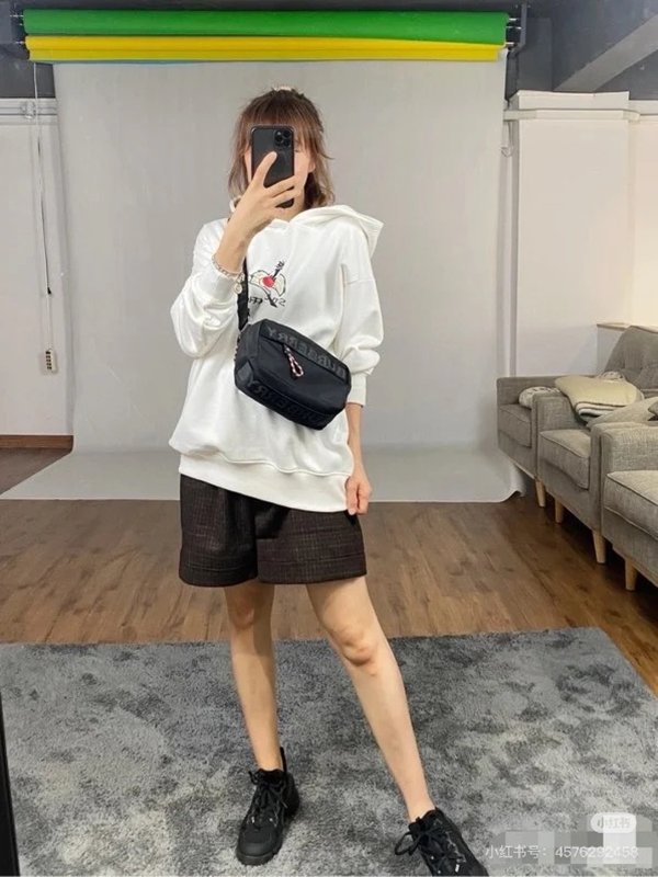 버버리 체크 카메라백 유니섹스 001-247896