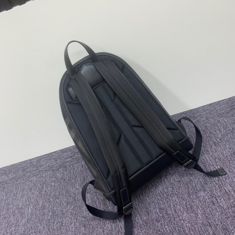 클래식 체크 백팩 001-247911