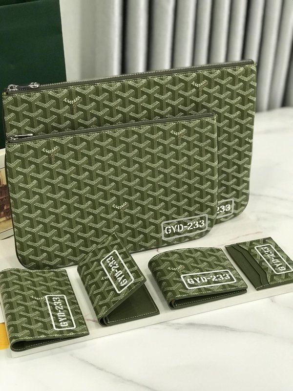 카키 그린 페인팅 여성 핸드백 001-248159
