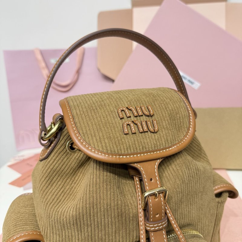 시나몬 코듀로이 아카데미 백팩 001-248353