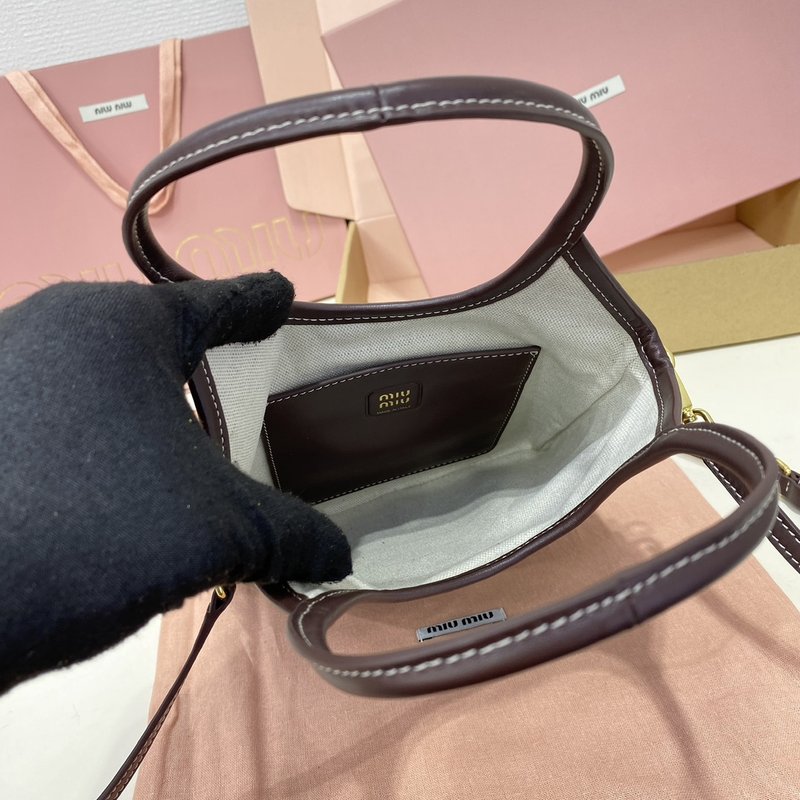미우미우 미니 토트백 탈착형 숄더스트랩 001-248387