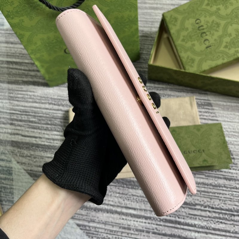 구찌 라이트핑크 여성용 장지갑 001-248468