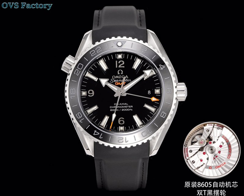 오메가 씨마스터 GMT 듀얼타임 다이버 시계 001-249125