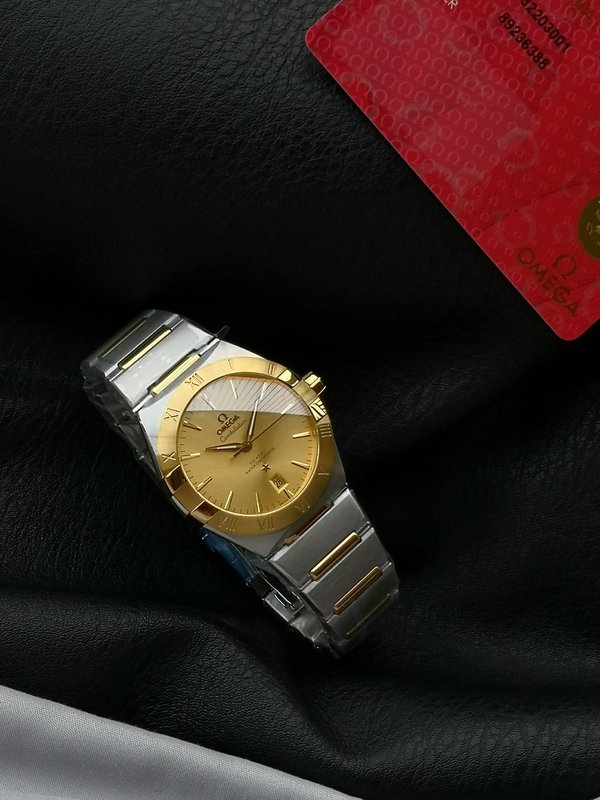 오메가 컨스텔레이션 39mm 오토매틱 시계 001-249168