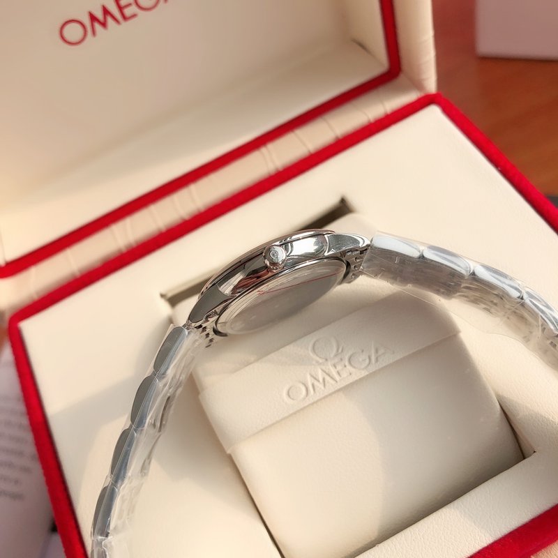오메가 컨스텔레이션 다이아몬드 쿼츠 여성용 시계 001-249225