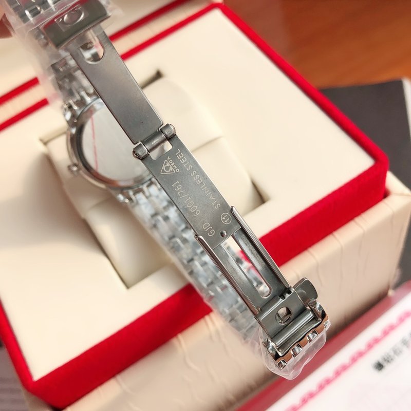 오메가 컨스텔레이션 다이아몬드 쿼츠 여성용 시계 001-249225