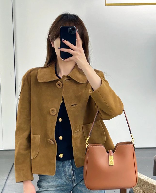 레트로 브라운 여성 핸드백 001-249604