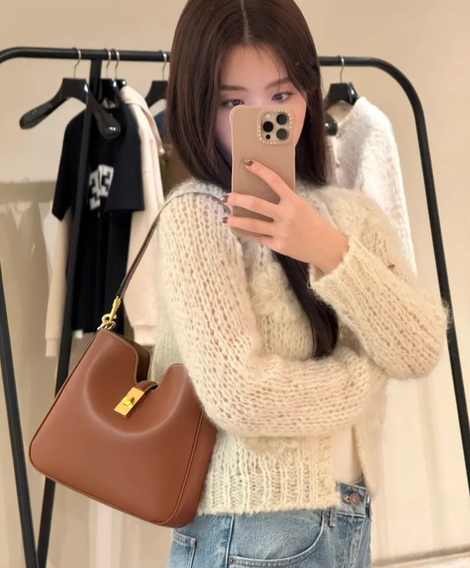 레트로 브라운 여성 핸드백 001-249604