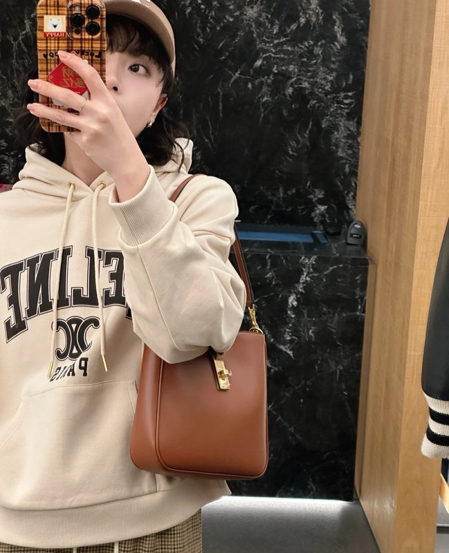 레트로 브라운 여성 핸드백 001-249604
