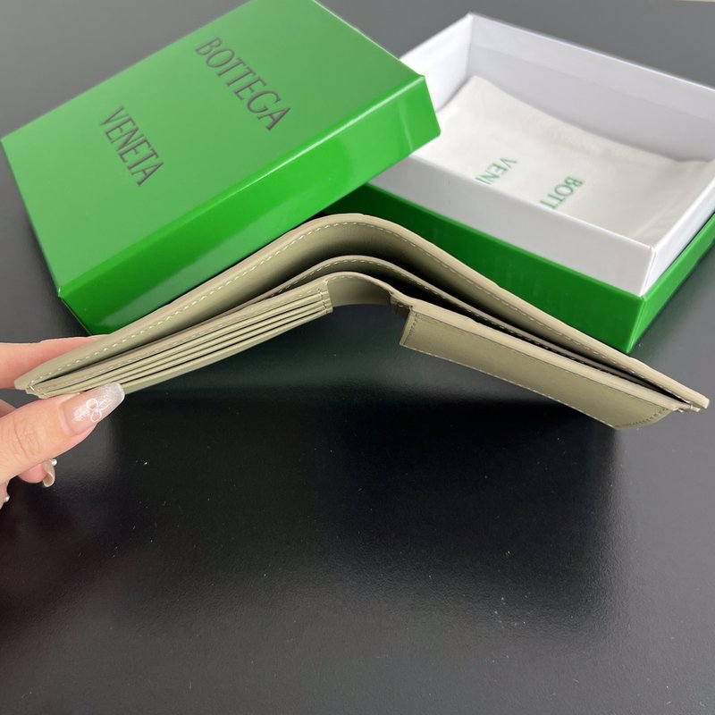동전 지갑이 있는 더블 폴드 월렛 001-250273