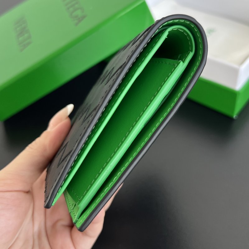 동전 지갑이 있는 더블폴드 월렛 001-250284