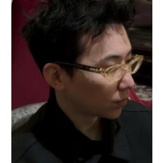 크롬하츠 빈티지 라운드 광학 안경 001-250555