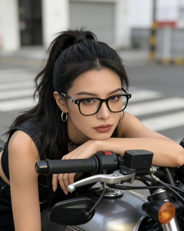 크롬하츠 빈티지 아세테이트 안경테 001-250694