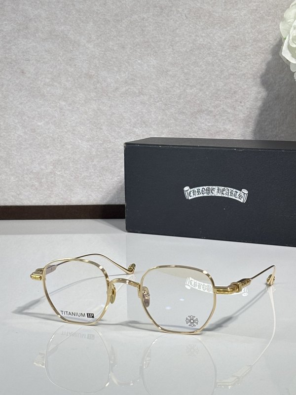 크롬하츠 빈티지 라운드 광학 안경 001-250695