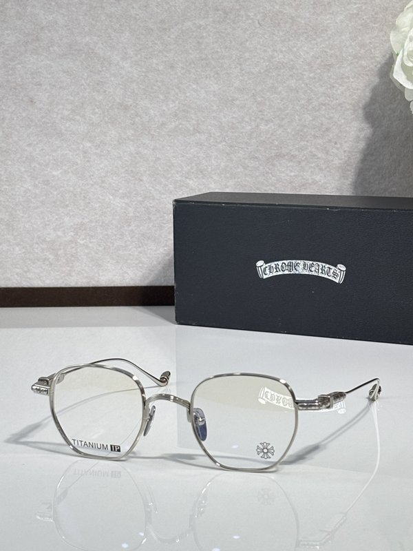 크롬하츠 빈티지 라운드 광학 안경 001-250695