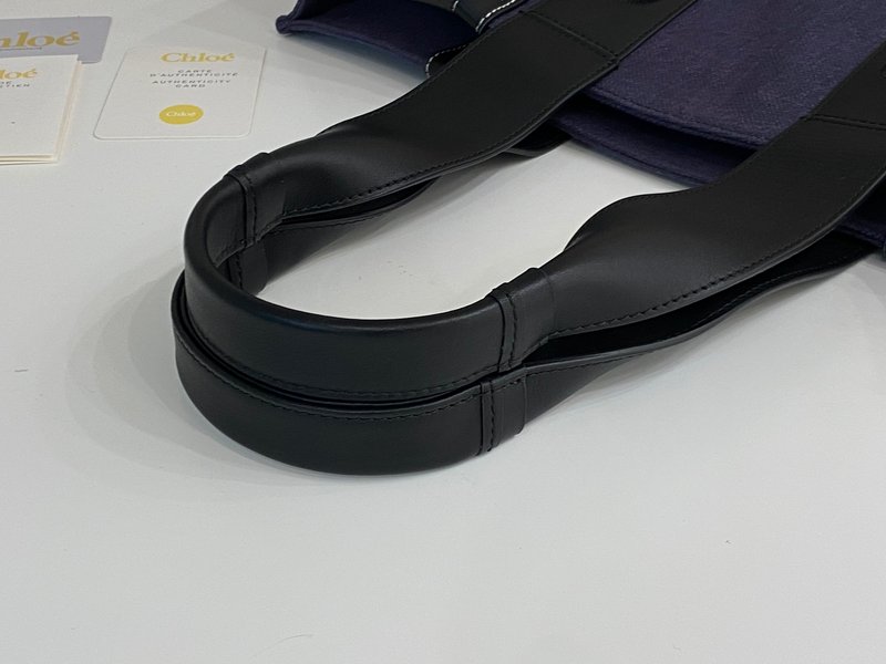 클로에 우디 리넨 토트백 001-251145