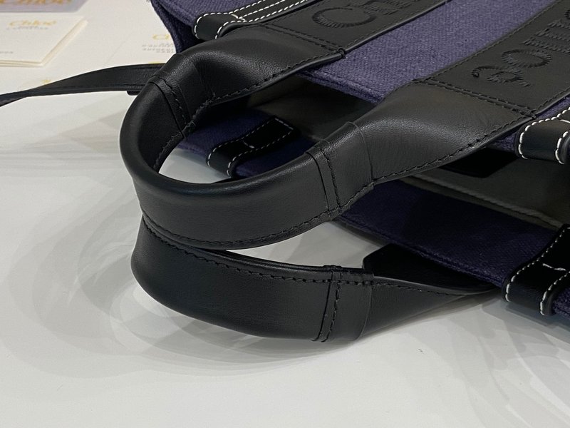 클로에 우디 리넨 토트백 001-251157