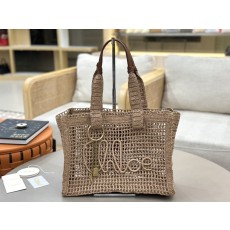 클로에 여름 바나나 라피아백 001-251238