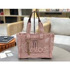 클로에 라피아 에코백 001-251253