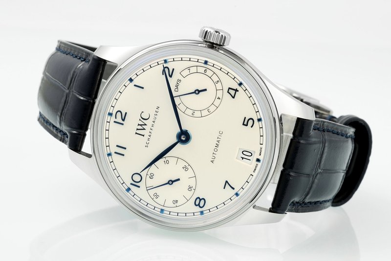 IWC 포르투기세 7 데이즈 오토매틱 남성 시계 001-251265
