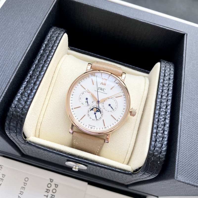 IWC 포르투기저 오토매틱 럭셔리 남성 시계 001-251279