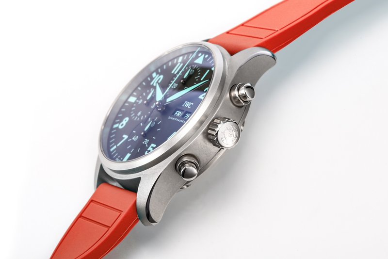IWC 파일럿 페트로리움 그린 크로노그래프 001-251282