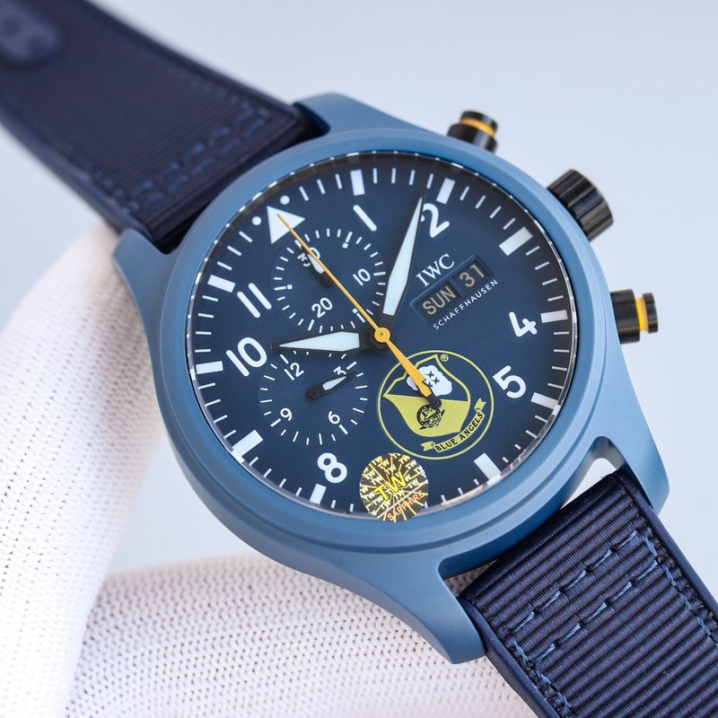 IWC 파일럿 세라믹 크로노그래프 시계 001-251287