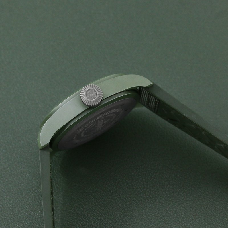 IWC 포레스트 그린 세라믹 오토매틱 남성용 시계 001-251288