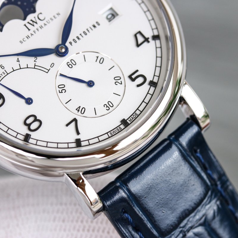 IWC 포르투기제 오토매틱 문페이즈 백케이스 시계 001-251289