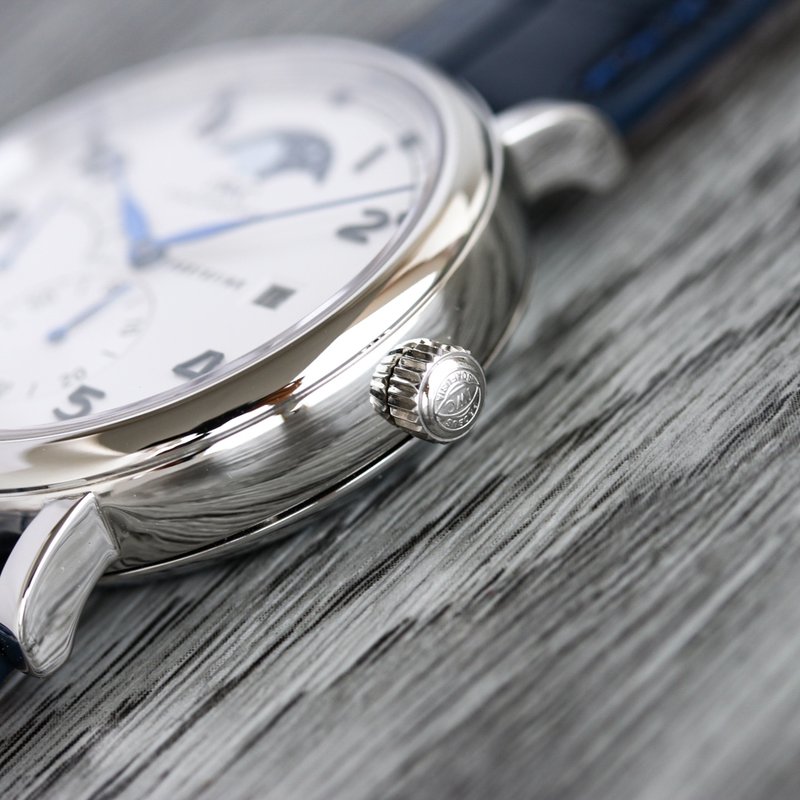 IWC 포르투기제 오토매틱 문페이즈 백케이스 시계 001-251289