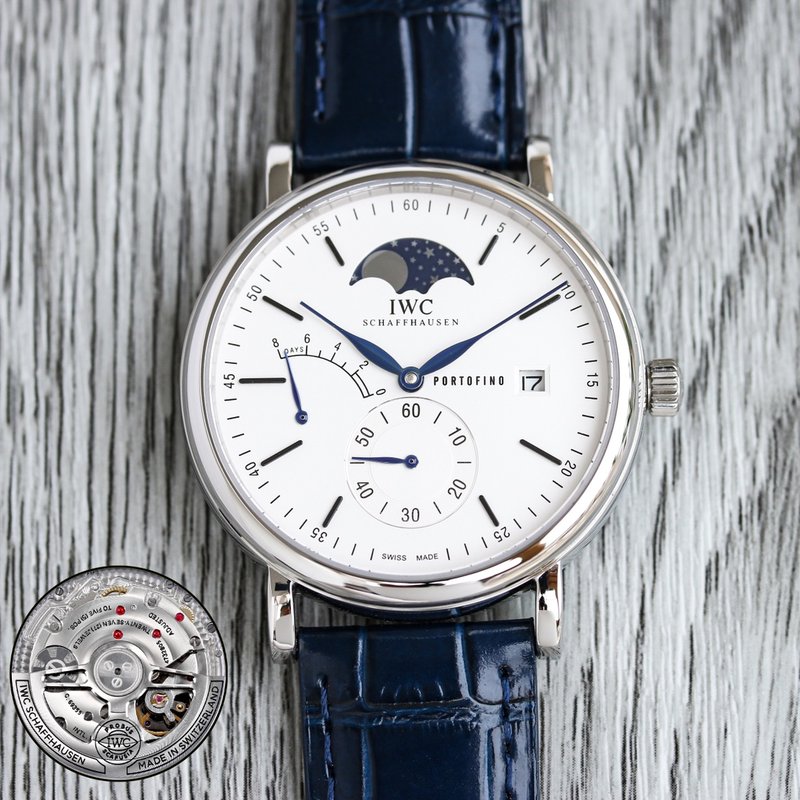 IWC 포르투기제 롱 파워 리저브 문페이즈 백케이스 시 001-251291