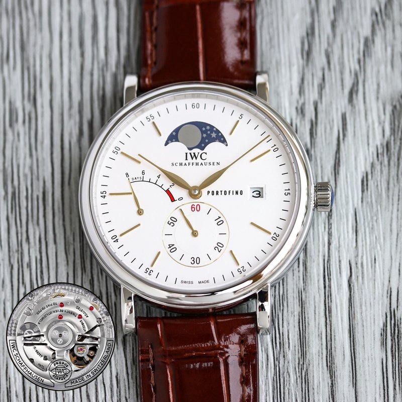 IWC 포르투기제 롱 파워 리저브 문페이즈 백케이스 시 001-251291