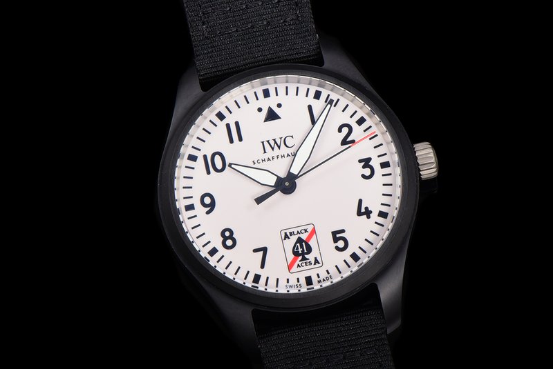 IWC 에이스 오브 스페이드 특별 에디션 시계 001-251296