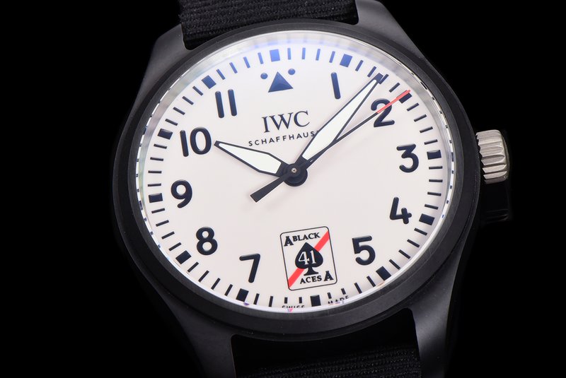 IWC 에이스 오브 스페이드 특별 에디션 시계 001-251296