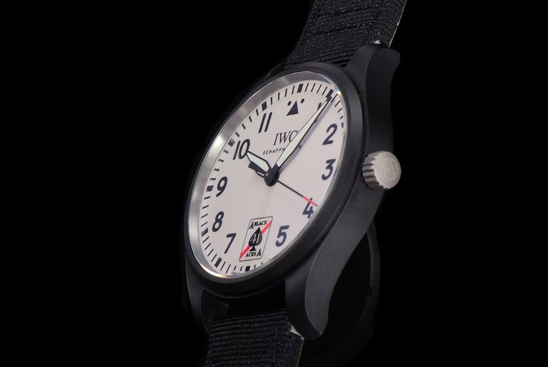 IWC 에이스 오브 스페이드 특별 에디션 시계 001-251296